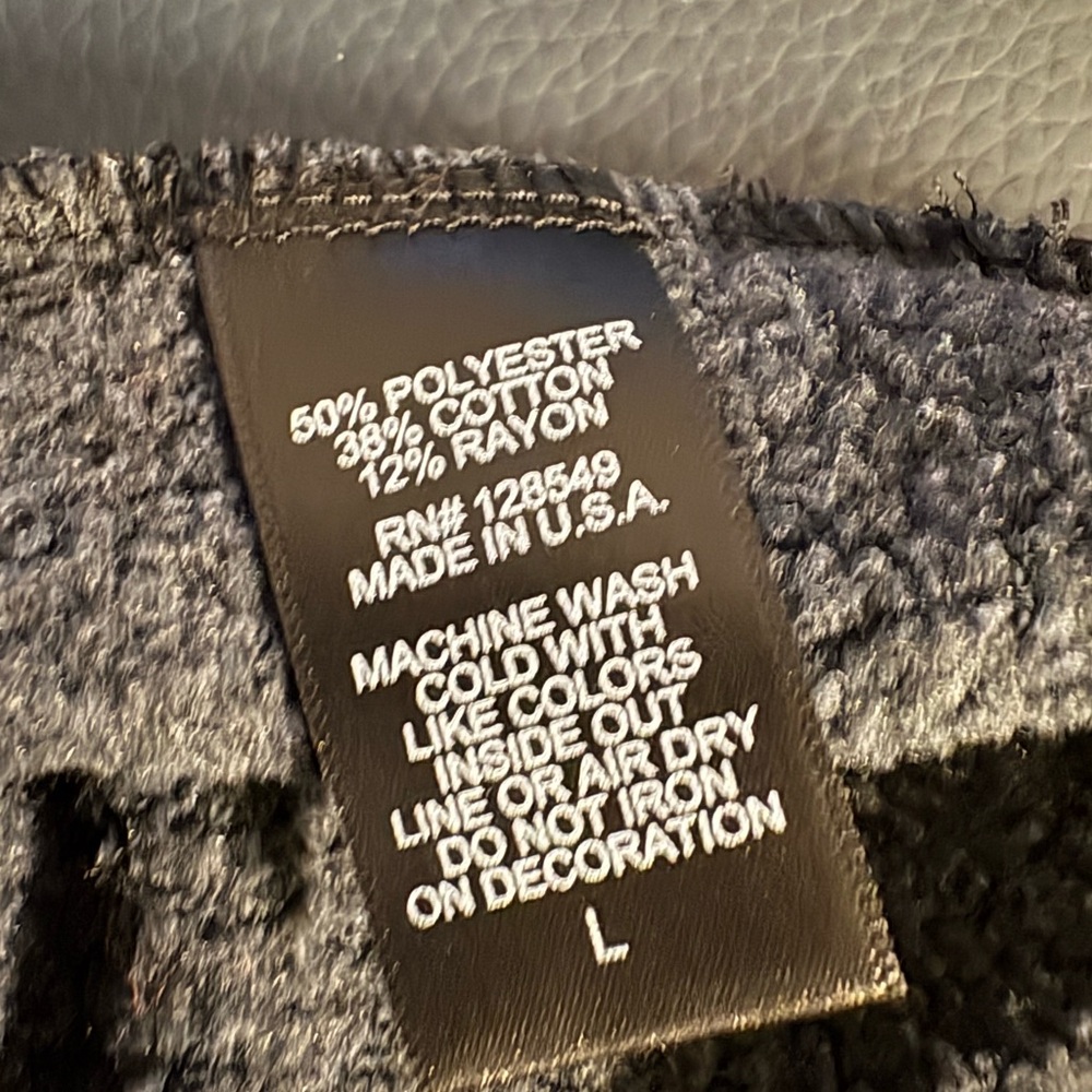 Aviator Nation Unisex Logo Pullover Relaxed Hoodie -- Heather Grey Size L - Picture 5 of 9